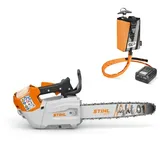 STIHL MSA 190 T Grundgerät 30 cm + AP Stroppadapter 2 in 1 Akku-Motorsäge 36V ohne Akku und Ladegerät, AP-System