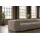KAWOLA Sofa CELESTE 4-Sitzer mit Hocker Cord taupe