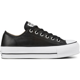 Converse Chuck Taylor All Star Lift Clean Leather Low Top black/black/white 39