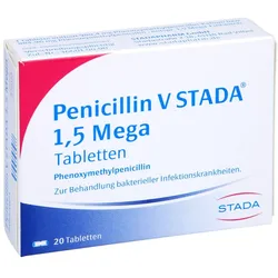 Penicillin V Stada 1,5 Mega Tabletten 20 St