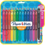 Paper Mate Inkjoy Gel M Gel Bw/bl/rt/green/lime Pack Blister Stift 14 Einheiten - Black - One Size