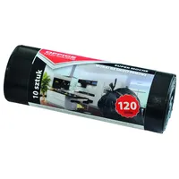 Office-products Müllsäcke 22022232-05 120 Liter, exta Stark schwarz, 10