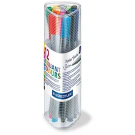 Staedtler triplus fineliner 334 Fineliner, Dreikantdose 12er Set, 334 PR12
