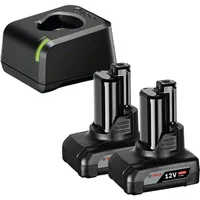 Bosch Akku-Starter-Set GBA 12 Volt / 2x 4,0 Ah