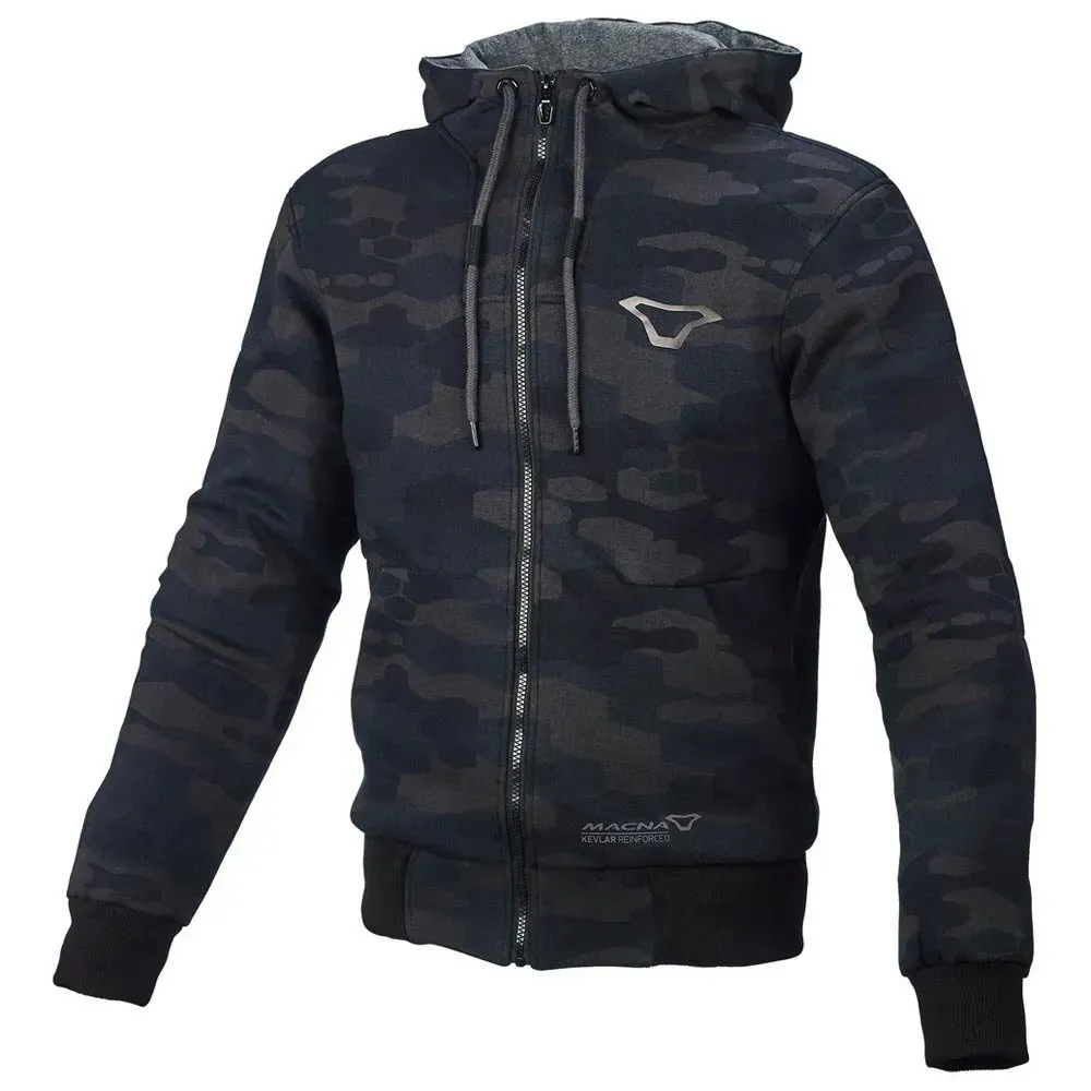 Macna Nuclone Kapuzenjacke - Camo Black / Grey - M