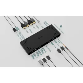 iTEC i-tec Universal Dual 4K Display Docking Station PD (Netzteil nicht im Lieferumfang)