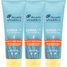 Head & Shoulders 3x Head & Shoulders DERMAXPRO Kopfhaut & Haar Revitaliser Spülung Dünnes Haar
