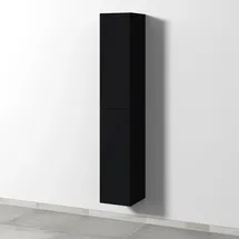 Sanipa 3way Hochschrank 30 x 170 x 34,5 cm Schwarz MDF/Spanplatte