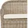 Beliani SUSUA 141 x 86 x 69 cm Beige/Weiß