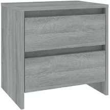 vidaXL Nachttisch Grau Sonoma 45x34,5x44,5 cm Holzwerkstoff