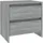 vidaXL Nachttisch Grau Sonoma 45x34,5x44,5 cm Holzwerkstoff