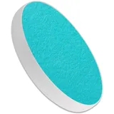 platino24 Akustikpaneele 1 Elemente Colore Kreis Ø 40 cm Türkis I Schallabsorber aus Basotect ® G+ mit Akustikfilz I Schalldämmung Wand & Decke I Akustikelemente Wandpaneel
