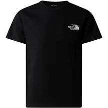 The North Face Teen S/S Simple Dome Tee T-Shirt Unisex TNF Black Größe XL