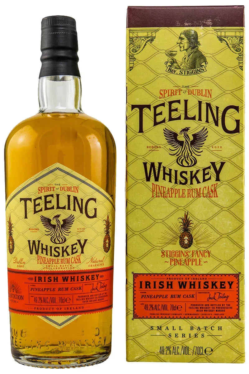 Teeling Stiggins Fancy Pineapple Rum Cask - Small Batch Series -...