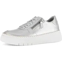 Gabor Sneaker Damen Silber 40,5