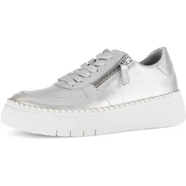 Gabor Sneaker Damen Silber 40,5