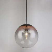 s.luce Progress 1-flg. Ø 30 cm rund Kupfer Glas