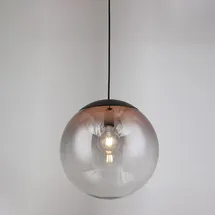 s.luce Progress 1-flg. Ø 30 cm rund Kupfer Glas