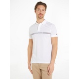Tommy Hilfiger Poloshirt »STRIPE CHEST REG POLO«, Gr. XXXL, White, , 71750766-XXXL