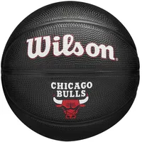 Wilson NBA Team Tribute Mini Basketball Schwarz 3