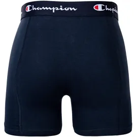 Champion Herren Core Trunk X2 Retroshorts, Marineblau, XL (2er Pack)