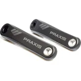 Praxis Unisex – Erwachsene E-Bike Carbon E-Crank-Isis-Bosch/Yamaha kurbel, Schwarz, 165 mm EU