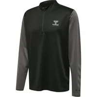 Hummel Halbreißverschluss Jacke Hmlongrid Herren HUMMEL SCHWARZ S