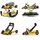 Chipolino Racer 4 in 1 gelb