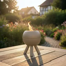 edenoutdoor Feuerschale Ø 22 cm Beige