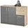 HBZ Sideboard 120 x 84 x 35 cm Grau
