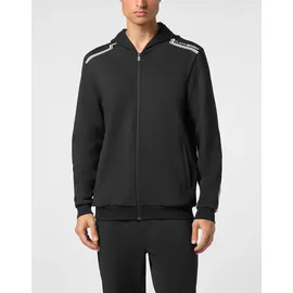 Plein Sport Sweatjacke schwarz/weiß XL