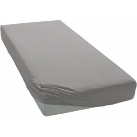 OTTO home Spannbettlaken Jersey 200 x 200 cm grau