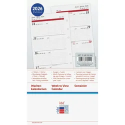 Rido Wochenkalendarium Timing Special 8,7x15,3cm 1 Woche/2 Seiten 2026