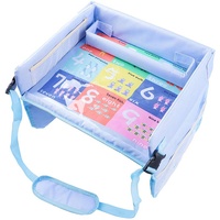 huihuijia Kinder Reisetisch Auto Reisetisch Auto Kinder Snack und Spielen Travel Tray Lenkrad Tischablage Lenkradtisch Reise-Tabletts für Kinder Flugzeug Letter