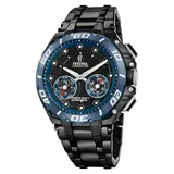 46 mm blau/schwarz