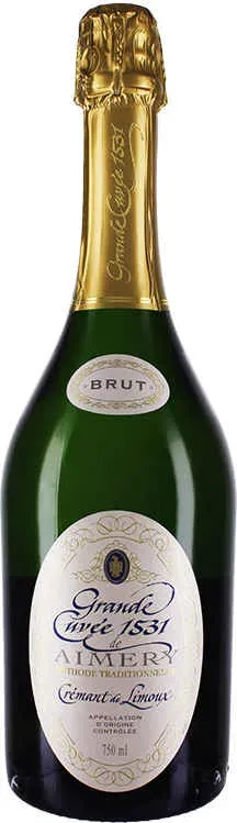 Sieur d ́Arques  1531 Cremant Brut Aimery Grande Cuvée de Limoux AOP Chardonnay,Chenin Blanc,Mauzac Frankreich