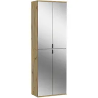 INOSIGN Schuhschrank INOSIGN "Trondheim, Höhe 193 cm, 4 Spiegeltüren,