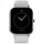 DCU TECNOLOGIC Curved Glass Pro BT 46 mm Kunststoffgehäuse grau Silikonarmband grau One Size