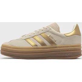 adidas Gazelle Bold Stone Khaki / Cream White / Gold Metallic 39 1/3