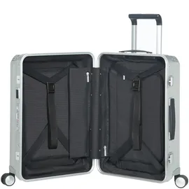 Samsonite Lite-Box Alu 4-Rollen 76 cm / 91 l silver
