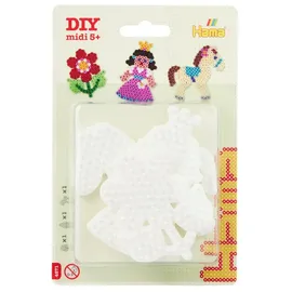 Malte Haaning Plastic A/S Hama Stiftplatten 3er Set Pony Blume Prinzessin