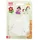 Malte Haaning Plastic A/S Hama Stiftplatten 3er Set Pony Blume Prinzessin