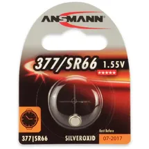 Ansmann 377 Silveroxid SR66 19 mAh 1 St.