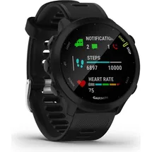 Garmin Forerunner 55 mit Silikon-Wechselarmband schwarz