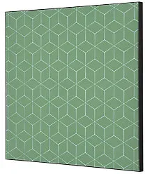 SHOWDOWN Textile Wanddekoration Hexagon Mehrfarbig Aluminium
