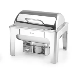 HENDI Chafing Dish, GN 1/2, Spiegelglanz, 4L, 365x345x(H)345mm,