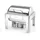 HENDI Chafing Dish, GN 1/2, Spiegelglanz, 4L, 365x345x(H)345mm,