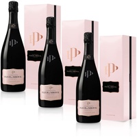 Champagne Fleur de Miraval Exclusivement Rosé ER1 in Geschenkpackung (3x 0,75L)