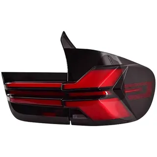 LMYSLCDW Auto Rückleuchten für BMW X5 E70 2007-2013,Auto Rückleuchten Heckleuchte Baugruppe Linke Rechte Bremslicht hinten Signal Lenkung Rücklicht Gehäuse Ersetzen Zubehör,Left