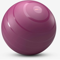 Gymnastikball robust Grösse 2 / 65 cm - rosa, rosa|violett, M